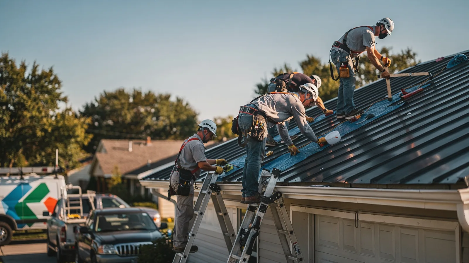 Metal Roof Installation in Odell, IL near me